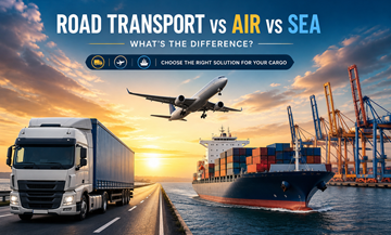 Usporedba cestovnog prijevoza kamionima, zračnog tereta avionima i pomorskog prijevoza kontejnerskim brodovima u globalnoj logistici